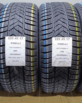 4 GOMME 225 45 17 PIRELLI INV RIF4514