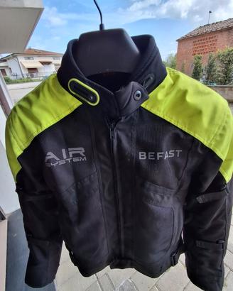 Giacca moto tg 46 Omologata+paraschiena