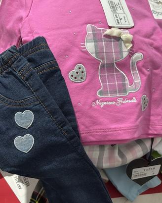 Completo neonata 9-12 mesi