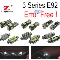 KIT 21 LAMPADE LED INTERNE BMW SERIE 3 E92 COUPE M