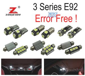KIT 21 LAMPADE LED INTERNE BMW SERIE 3 E92 COUPE M
