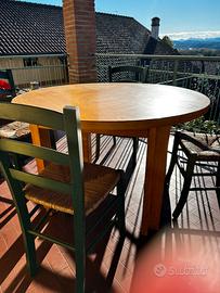 tavolo in abete resistente