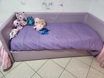 letto divano con doppio letto estraibile moretti 