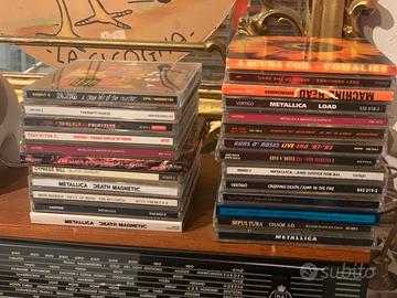 Cd hevy metal metallica airon maiden laguna coil