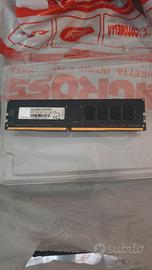 Banco RAM 8GB DDR4 2400MHz per PC Desktop
