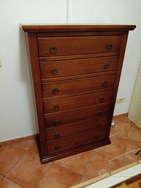 Settimino in legno arte povera