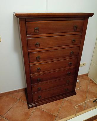 Settimino in legno arte povera