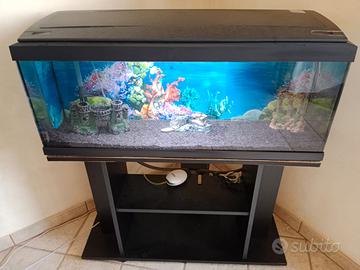 ACQUARIO 117 LT FILTRO SICCE RISCALDAORE AREATORE