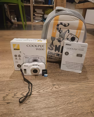 Nikon coolpix w100 fotocamera digitale subacquea 