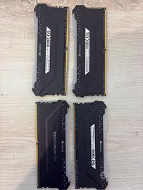RAM DDR4 32gb 3600mhz CORSAIR RGB