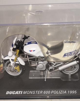 DUCATI MONSTER 600 POLIZIA (1995) 1/24 - NUOVO