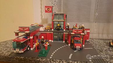 caserma pompieri lego