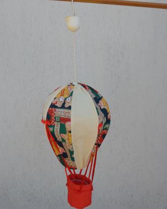 Lampadario a mongolfiera