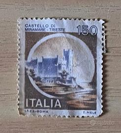 francobollo  150 lire