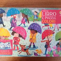 Libro e puzzle Colori. Ed. Usborne