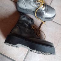 anfibi color grigio sfumato 