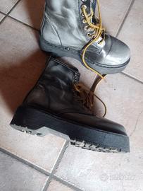 anfibi color grigio sfumato 