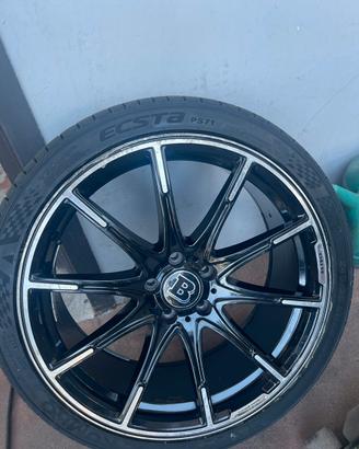 Cerchi e gomme brabus 20