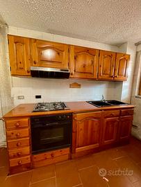 Cucina completa falegnameria Valdostana