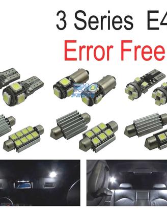 KIT 18 LAMPADE LED INTERNE BMW E46 M3 318I 318TI 3