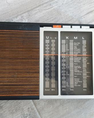 RADIO VINTAGE GRAETZ EUROPAGE 303 SCHWARZ TYP 5213