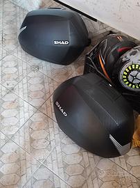 Valigie shad 36 per x adv 2018 con supporti 3p