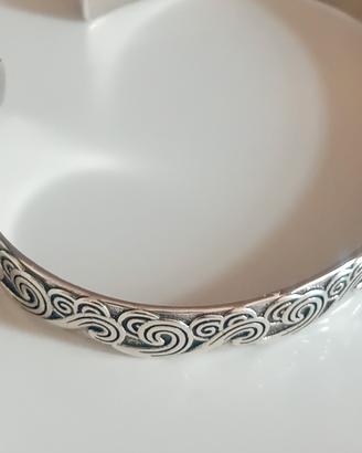 braccialetto vintage in argento 