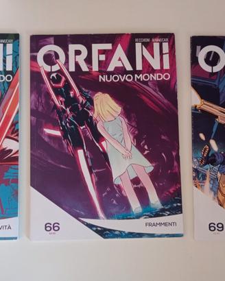 Fumetti Orfani-Nuovo Mondo volumi 60 66 69