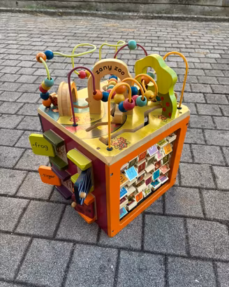 Cubo abilita motorie (montessori) - Zany Zoo
