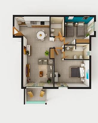 TRILOCALE-Firenze Rifredi-Libero da subito