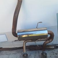 Renault Clio rs 182 Ktec racing scarico posteriore