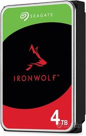 Seagate IronWolf, 4 TB, Hard Disk SATA da 6 GBit/s