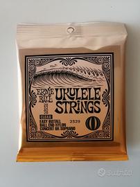 Corde ukulele soprano/concerto Ernie Ball