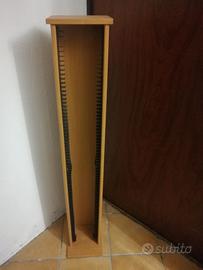 torre porta cd in legno
