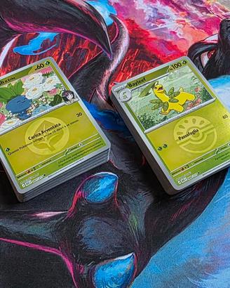 Lotto 94 reverse carte Pokemon Ascesa Eroica