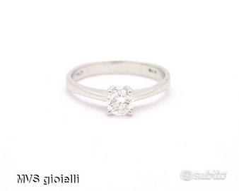 Anello solitario ct 0,46