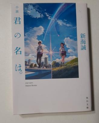 Kimi no na ha - Your name romanzo