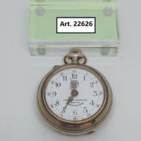 Raro piccolo orologio da tasca in alpacca ROSKOPF