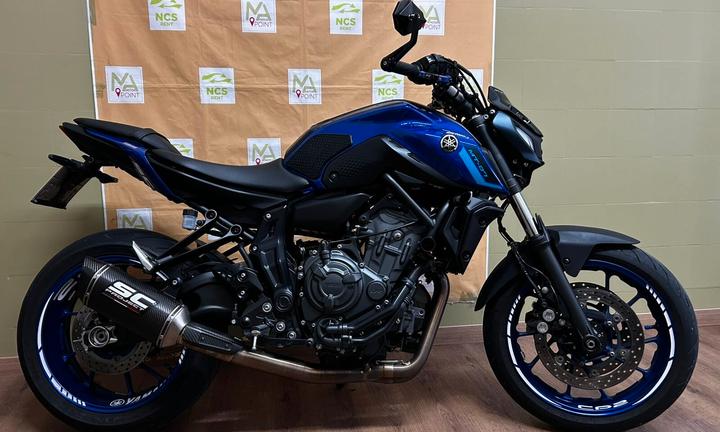 Yamaha MT-07 DEPOTENZIATA A LIBRETTO A SOLI 137 EU