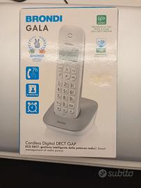 Telefono cordless Brondi. Nuovo,ancora imballato