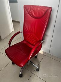 SEDIA IN PELLE