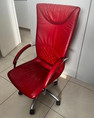 SEDIA IN PELLE