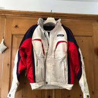 Tuta da sci Aspen giacca e pantaloni blu rosso M