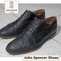 John Spencer scarpe artigianali vera pelle n.44,5