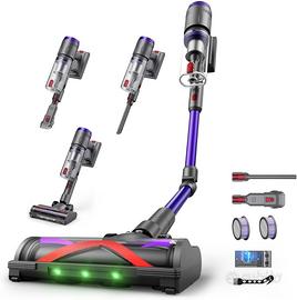 aspirapolvere senza fili scopa elettrica LED touch