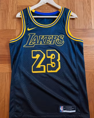 Canotta basket Lebron James Lakers Mamba Edition