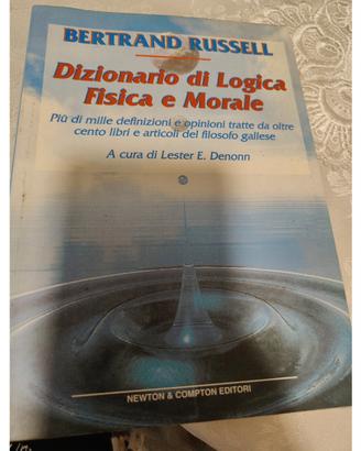 dizionario di logica fisica e morale di Bertrand