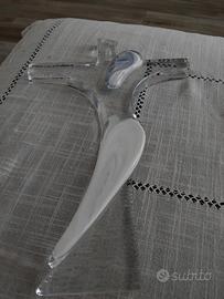 Crocifisso vetro murano vintage