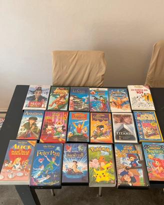 Videocassette VHS  Disney originali