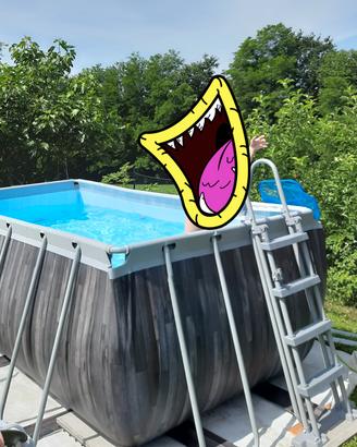 Piscina fuori terra 4.12x2.01